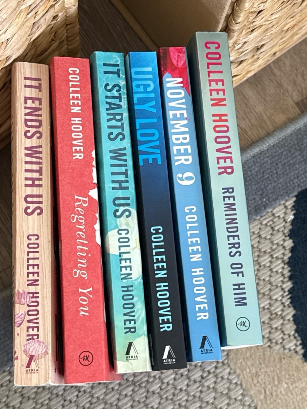 Colleen Hoover bundle of 6 books